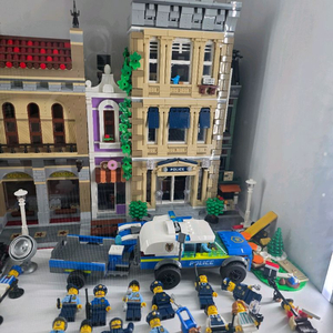 레고 모듈러 10278 1회조립 최상품