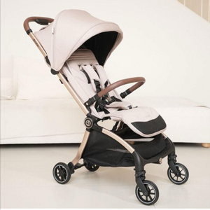 하이브리드 캐빈 휴대용 유모차 샴페인 캐시미어 새상품