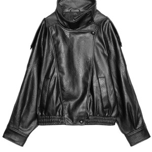 자라 여성 가죽자켓