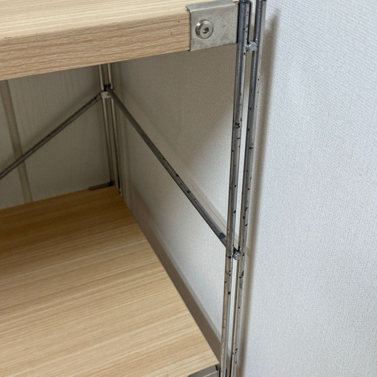 SUS 스테인리스 유닛 선반 3단 떡갈나무 와이드 S 팝니다. 수납장 이미지