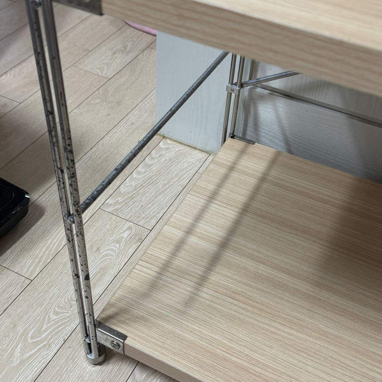 SUS 스테인리스 유닛 선반 3단 떡갈나무 와이드 S 팝니다. 수납장 이미지