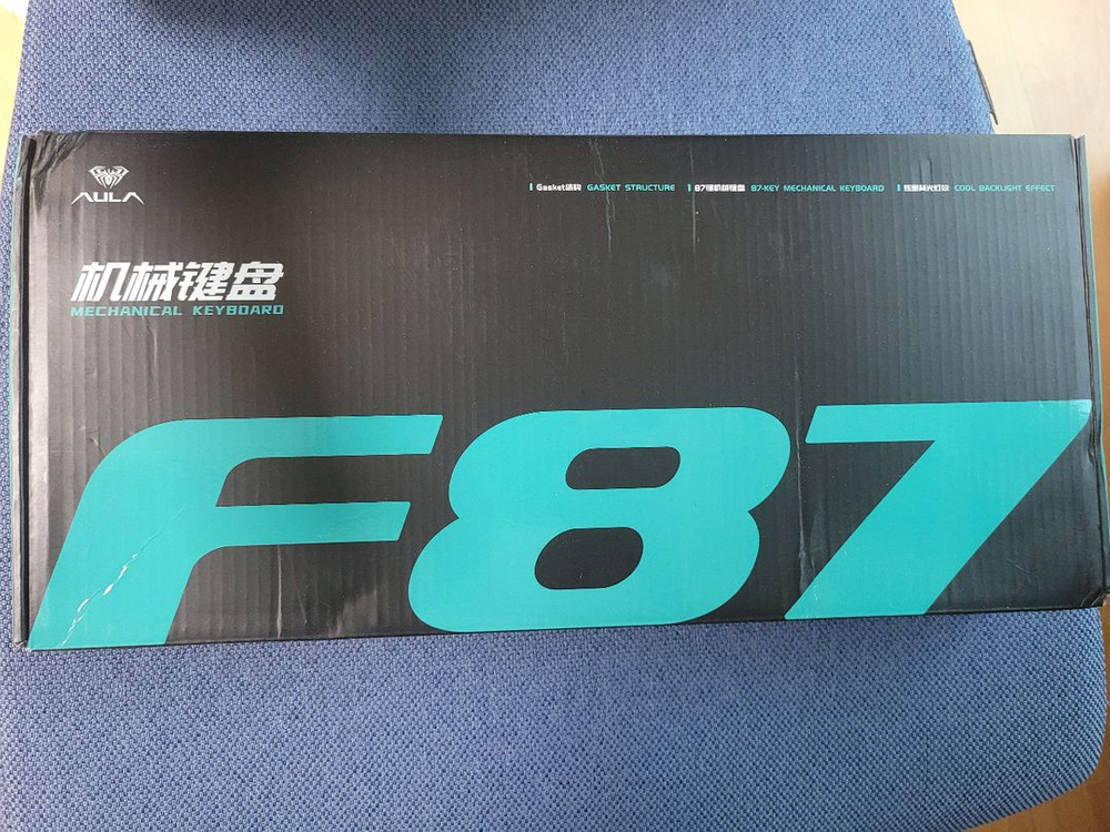 AULA F87 pro 독거미키보드 (회목축)--2