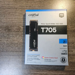 크루셜 T705 NVMe M.2 SSD 2TB