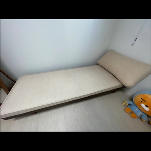 모던로그 헨트 데이베드 고무나무 원목