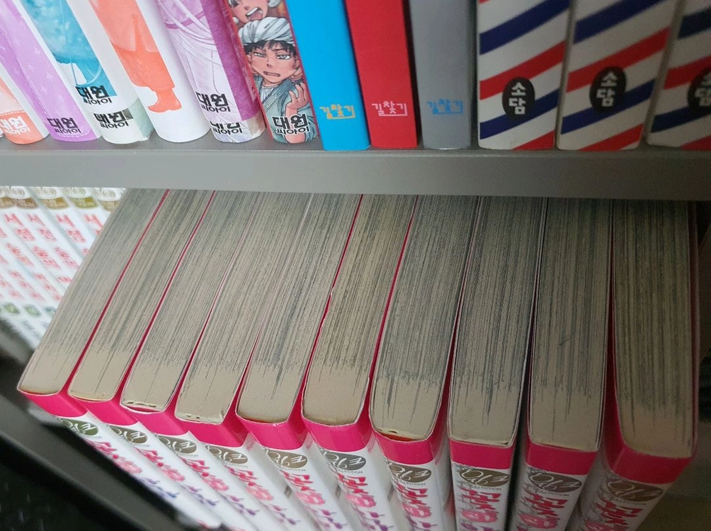 소장용 완결 만화책 꽃과악마 1~10 이미지