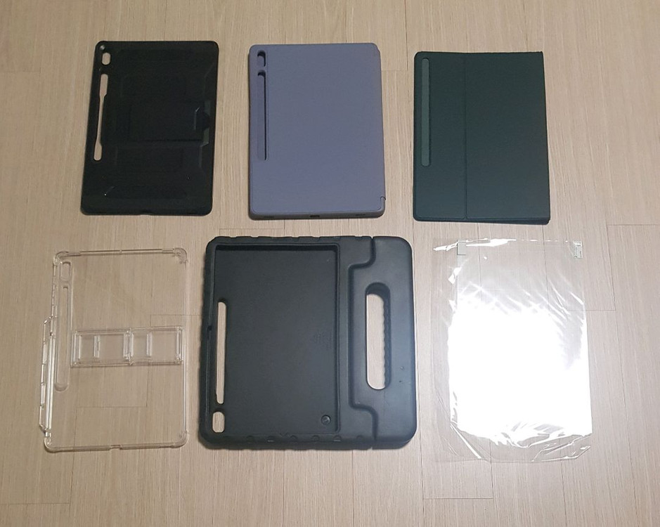 갤럭시탭 아이패드 파우치 케이스 필름 판매합니다 이미지