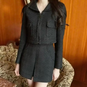 라벨르블랑 이젤 트위드 셋업