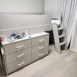 키즈 벙커침대 서랍장 세트