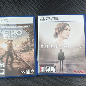 PS5 게임 2종 사일런트힐2, 메트로 엑소더스