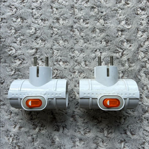 T형 3구 멀티탭 콘센트 2개