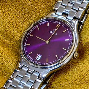 오메가 드빌 남녀공용 쿼츠시계