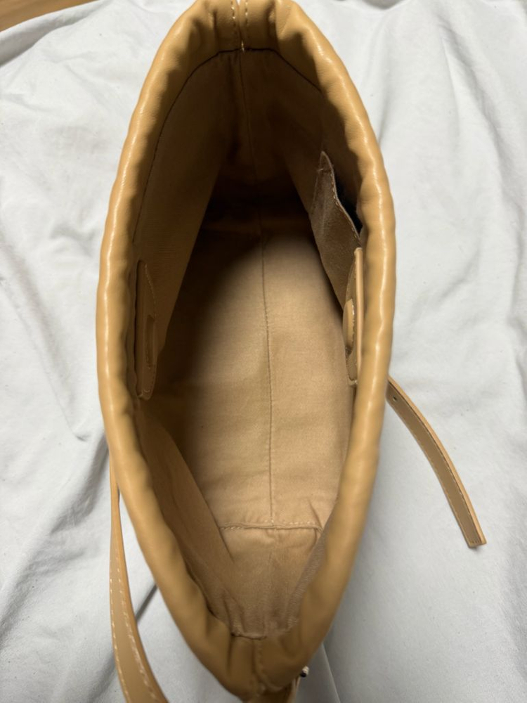 아페쎄 니논 미니 크로스백 카멜--2