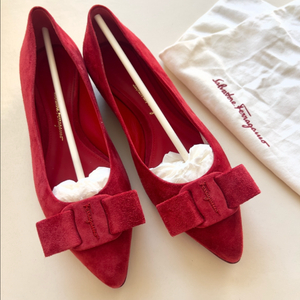 페라가모 비바 레드플랫 새상품(230-235사이즈)