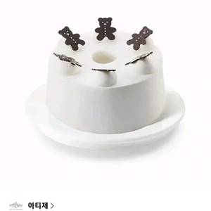 아티제 테디베어 초코 쉬폰 케이크 (정가 43000원)