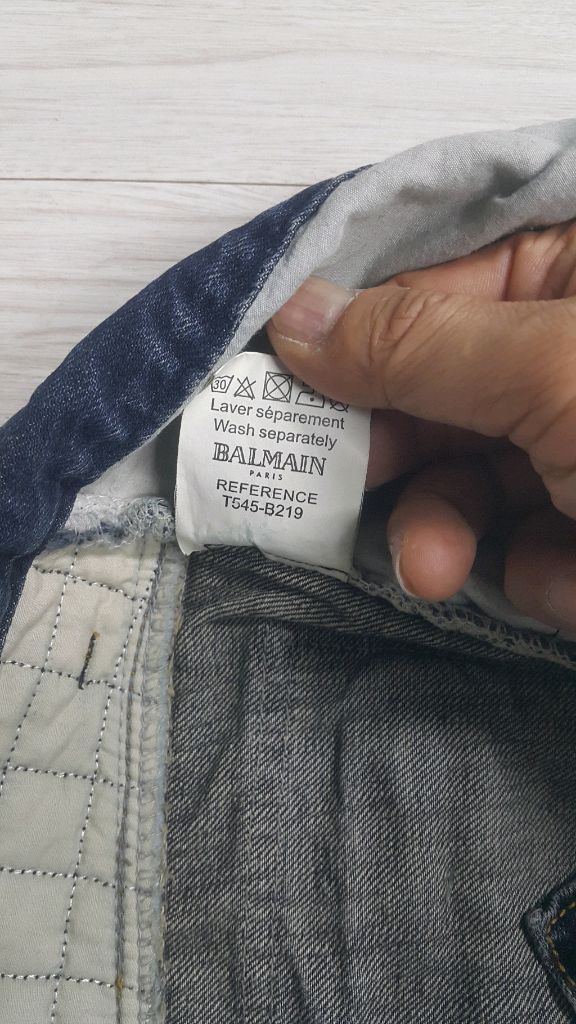 BALMAIN 발망(이태리판) 수입대님 32인치(No.104)드라이완료!--4