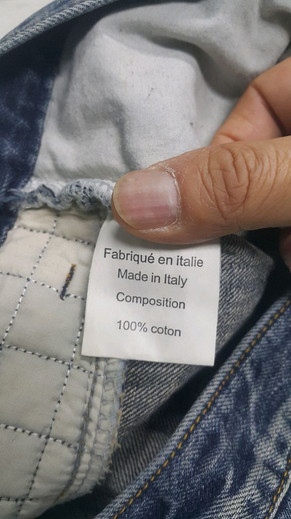 BALMAIN 발망(이태리판) 수입대님 32인치(No.104)드라이완료!--5