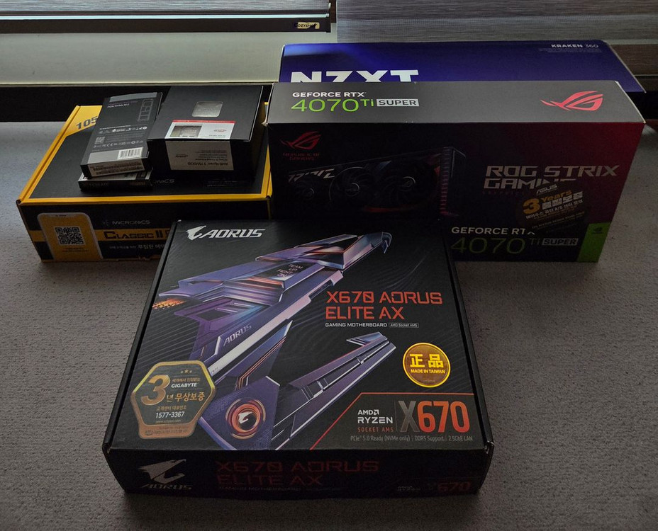 7950x3D / 4070 Ti Super / 64GB / 2TB NZXT 고성능컴퓨터--2