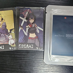 블루아카이브x무신사 콜라보 포토카드 이미지