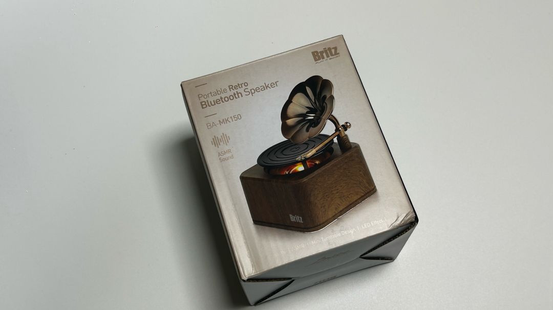 포터블 레트로 블루투스 스피커 이미지