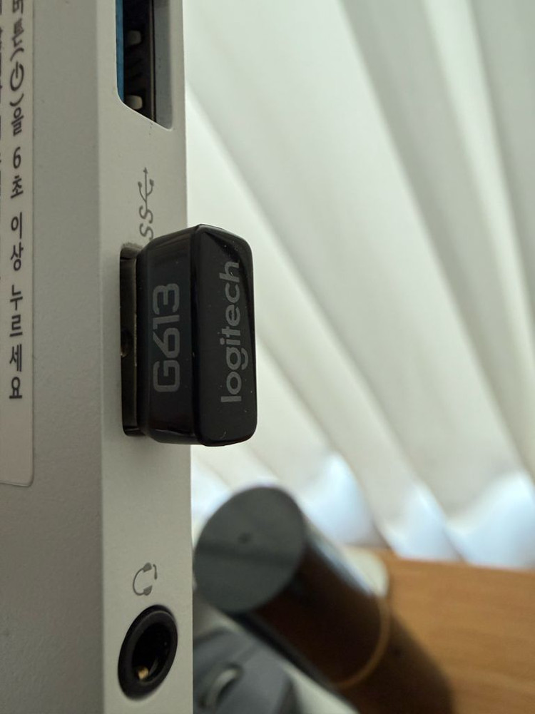 로지텍 logi 로지 키보드 G613 무선 기계식 게이머 로지스피드 게이밍 배터리 포함테스팅완료 사진 참고깨끗 실사--7