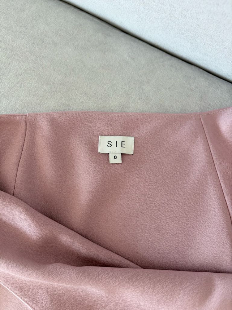 시에 SIE 플로렌스 슬릿스커트 0사이즈 새틴핑크--2