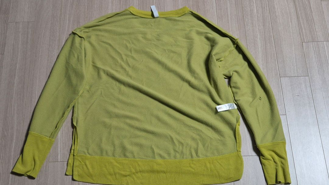 Athleta 에슬레타 M 사이즈 라임 노랑 연두 티셔츠 긴소매--8