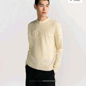 디올 25fw 리본 스웨터 티셔츠 국내매장판