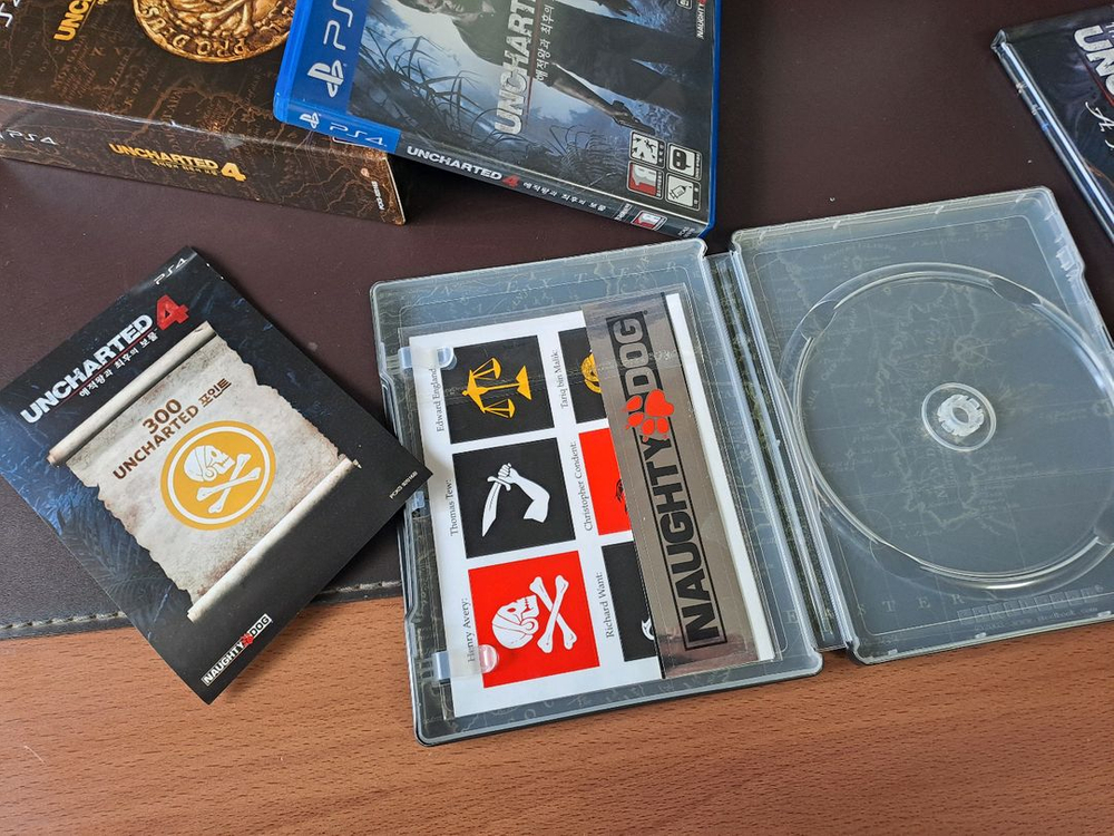 PS4 플스4 언차티드 4 스페셜 에디션--4