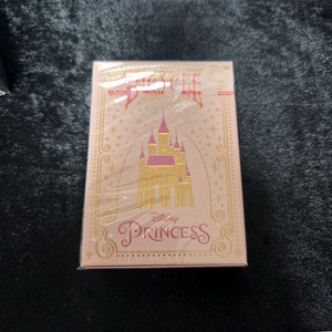 마술 플레잉 카드 바이시클 디즈니 프린세스 핑크 미개봉 이미지