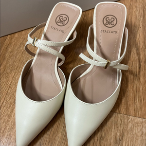새것! 스타카토 아이보리 슬링백 230