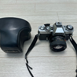 미놀타 XD5 수동카메라 50.4 렌즈 셋트로 판매합니다
