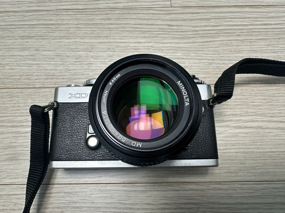미놀타 XD5 수동카메라 50.4 렌즈 셋트로 판매합니다--7