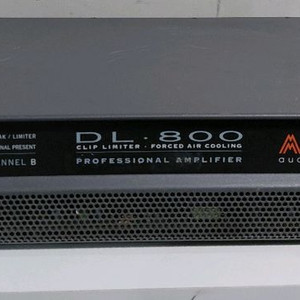 스페인 명기 Master Audio DL-800 파워앰프 (출력 240W + 240W 8옴)