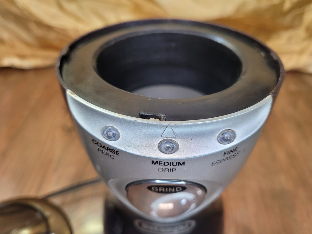 홈카페 드롱기 자동그라인더 원두 분쇄기 핸드밀 전동 커피 가정용 이미지