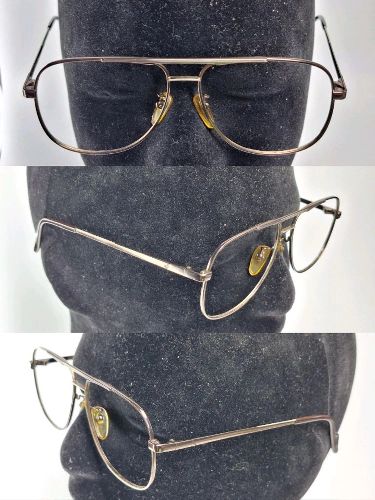 90s 일본 빈티지 투브릿지 더블브릿지 johnny macky jm-8563 티타늄 안경테 58mm 레트로 클래식 이미지