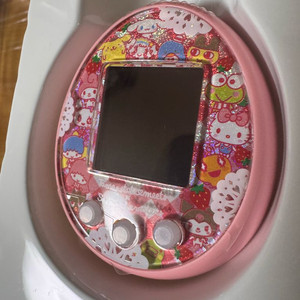 다마고치 산리오 미츠 핑크 이미지