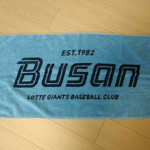 롯데자이언츠 부산 응원타월 (파랑)