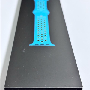 애플워치 나이키 스포츠밴드 클로린블루/그린글로우