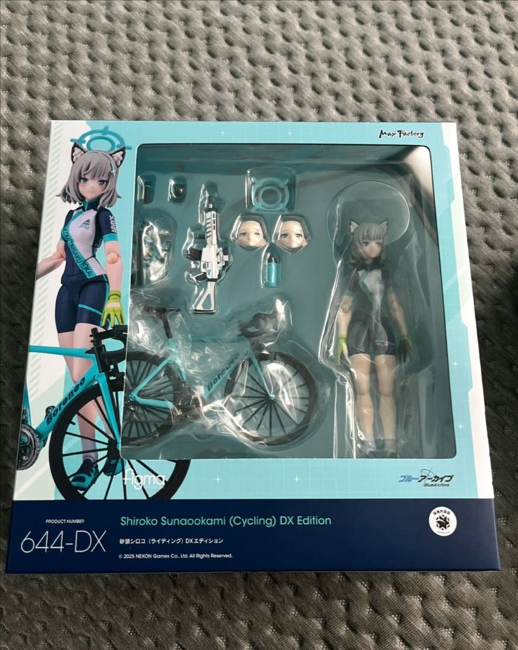 블루아카이브 시로코 라이딩 피그마 DX에디션 피규어 이미지