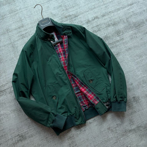 바라쿠타 시그니처 헤링턴 G9 자켓 레이싱 그린 England made