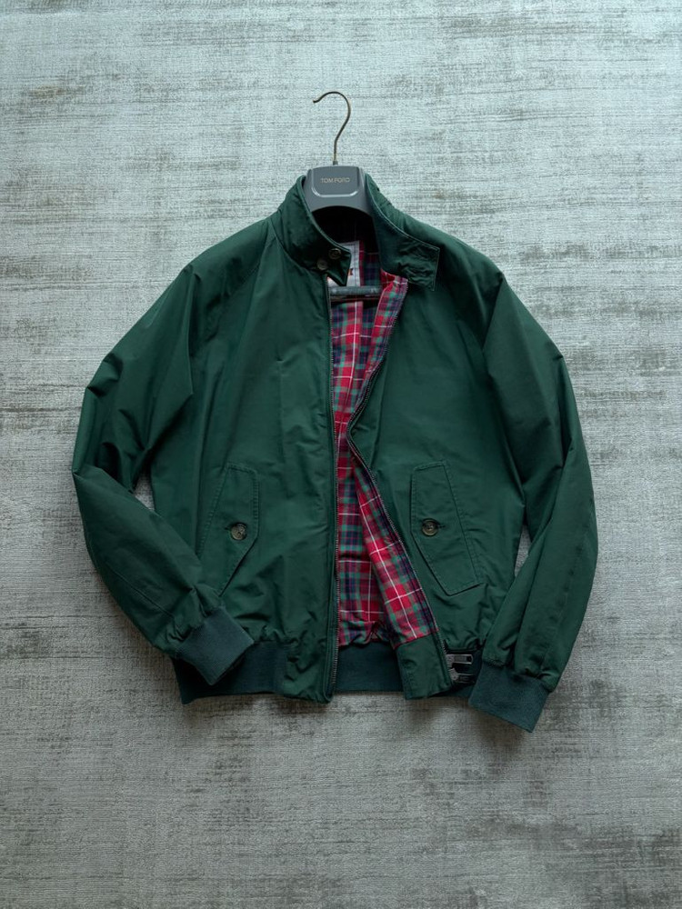 바라쿠타 시그니처 헤링턴 G9 자켓 레이싱 그린 England made--1