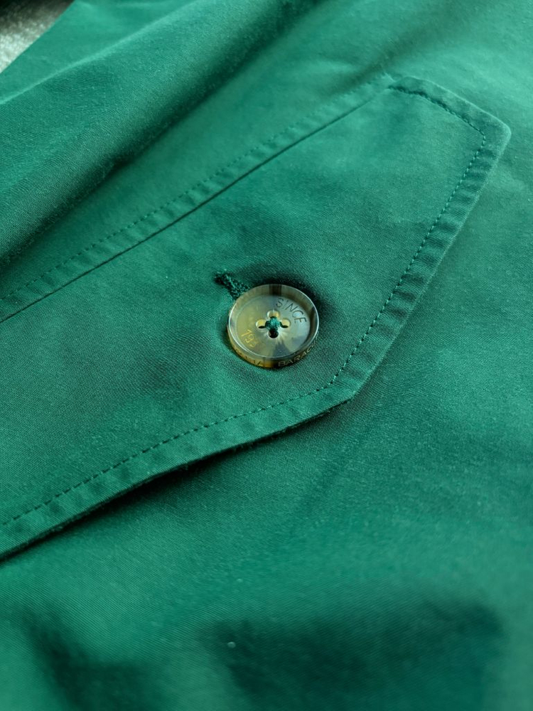 바라쿠타 시그니처 헤링턴 G9 자켓 레이싱 그린 England made--5