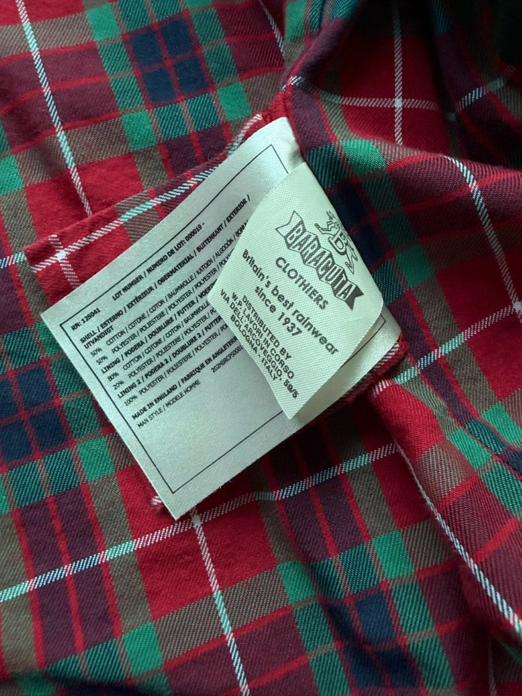 바라쿠타 시그니처 헤링턴 G9 자켓 레이싱 그린 England made--8