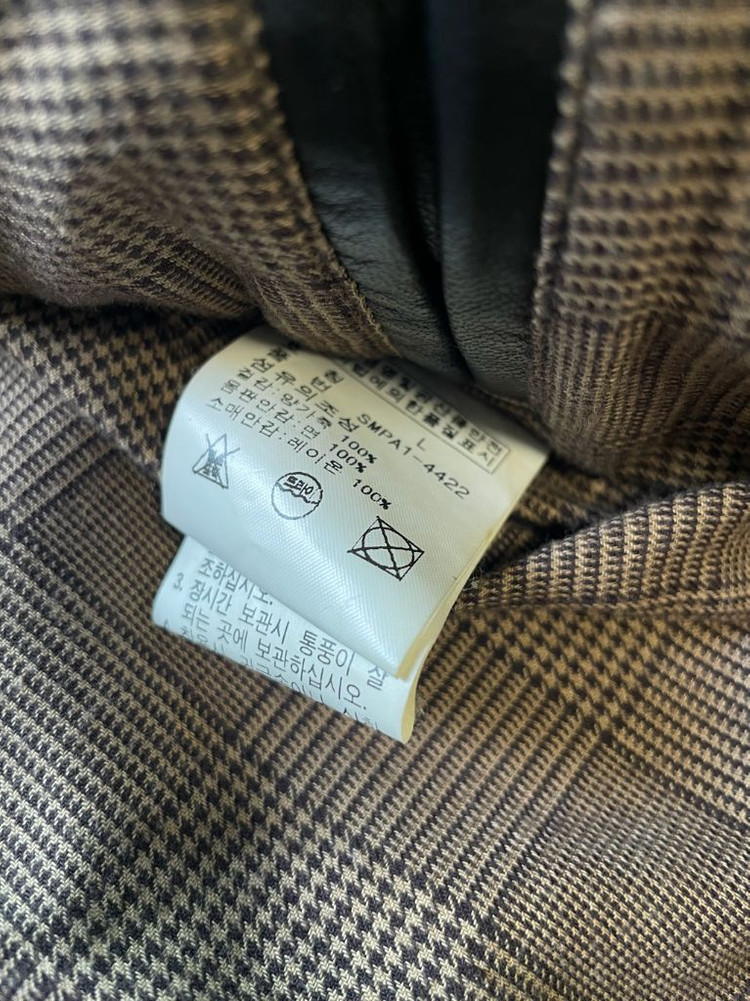 폴로 랄프로렌 헤리티지 맥스웰 램스킨 레더 자켓 블랙--9