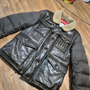 (95~100) 헨리코튼 오리지널 이태리산 양가죽 자켓 폴로 라이더 바이커