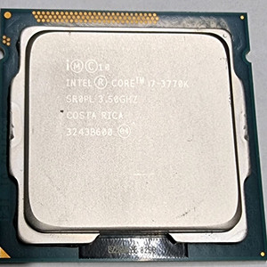 인텔 i7-3770K CPU 판매합니다 (정상작동)