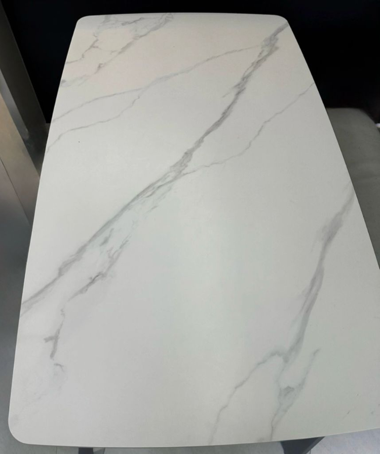 양면 세락믹 식탁 4인~6인 화이트 +그레이 .식탁 의자--2