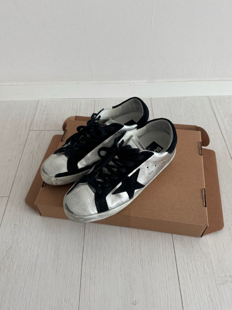 골든구스 슈퍼스타 실버 37--1