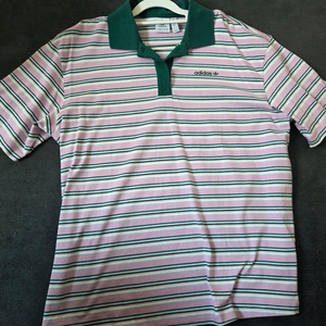 아디다스 오리지널 80s 오버사이즈 스트라이프 카라티