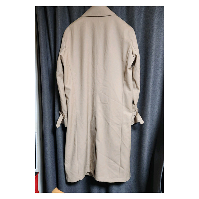 [M] COOR 쿠어 오버사이즈 트렌치코트 롱코트,베이지 #TH 이미지